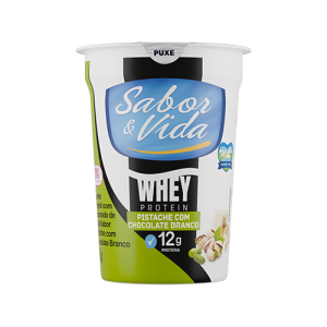 Iogurte Integral de Pistache com Chocolate Branco (Whey Protein) - 170g