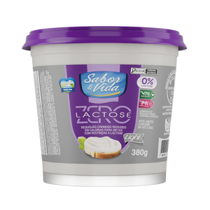 Requeijão Cremoso Zero Lactose Light - 380g